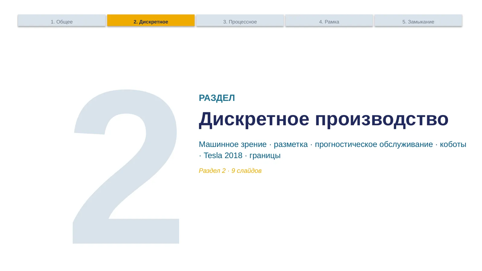 Слайд 13. Раздел 2 divider